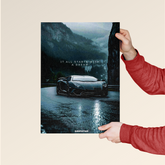 Lamborghini Aventador - "It All Starts With A Dream" Poster
